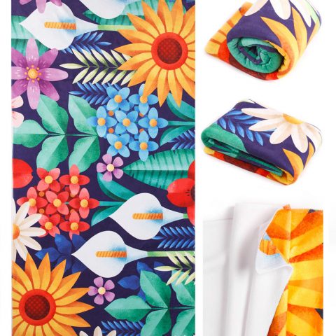 Sesja produktowa ręczniki